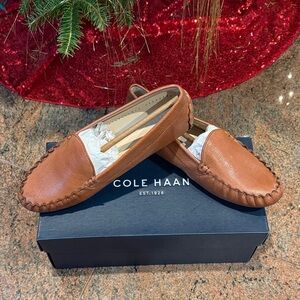 Cole Haan Men's Brown Leather Loafers